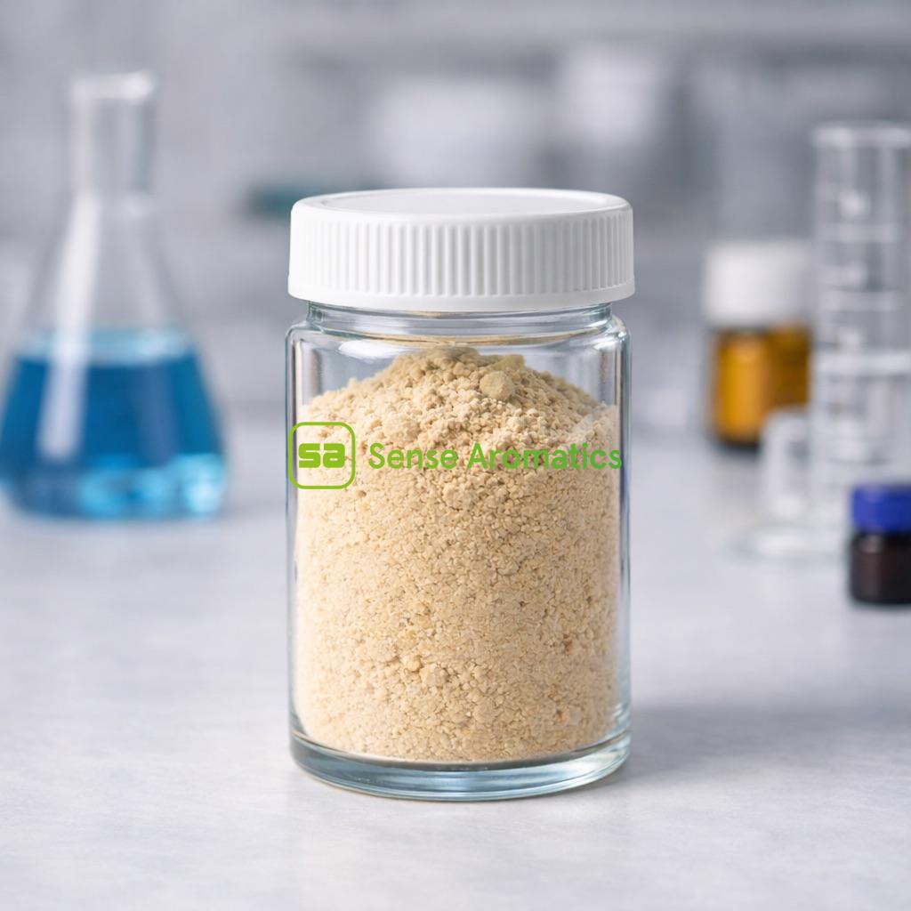 3-MMC research chemical stored in a sealed glass container in a laboratory environment